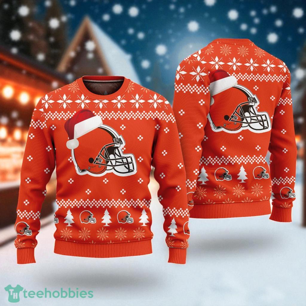 Cleveland Browns Ugly Christmas Sweater For Holiday Xmas Gifts