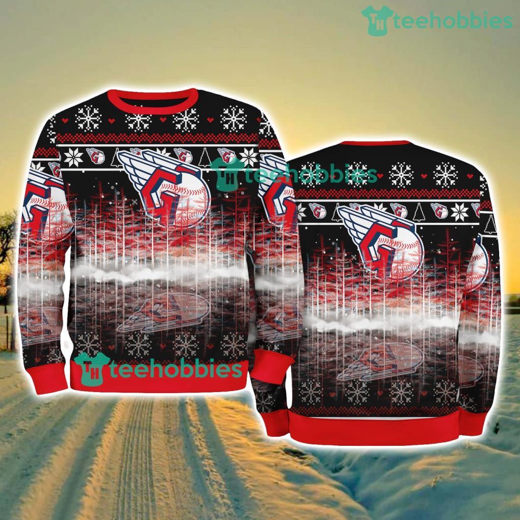 Cleveland Guardians MLB Pine Christmas Ugly Sweater New Style Best Gift For Fans
