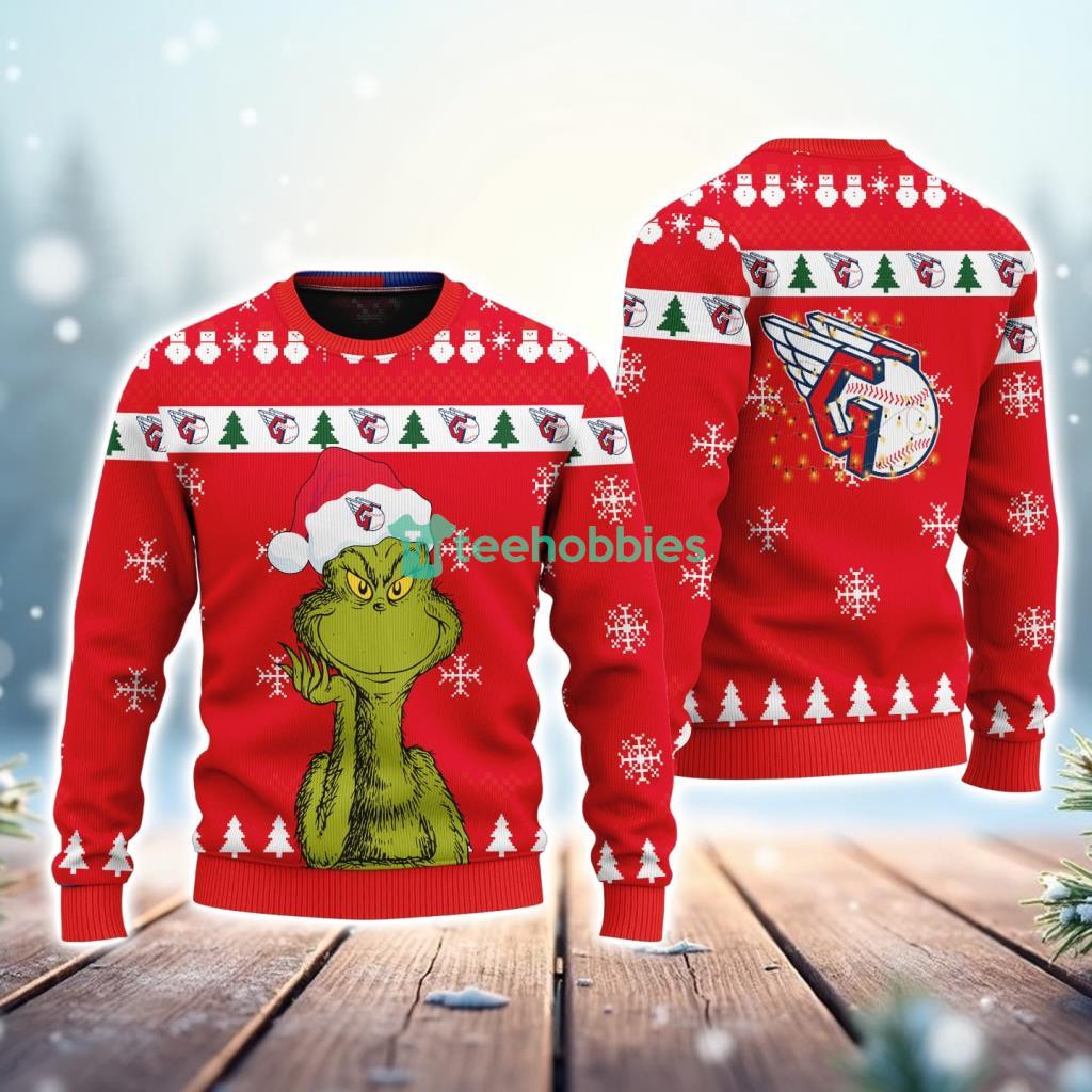 Cleveland Guardians MLB The Grinch Funny Merry Christmas Ugly Sweater 3D New Trend