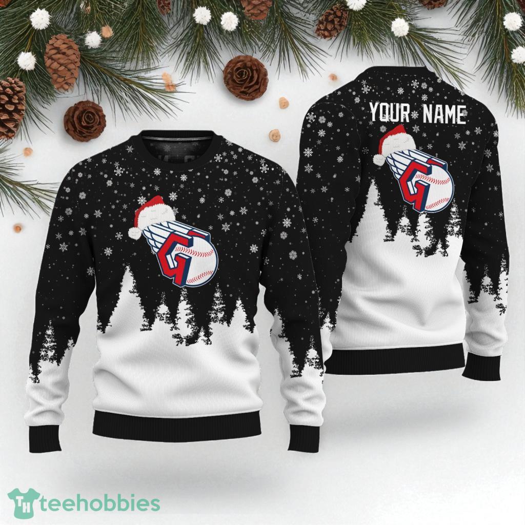 Cleveland GuardiansUnique Christmas tree garden for ugly Christmas sweater