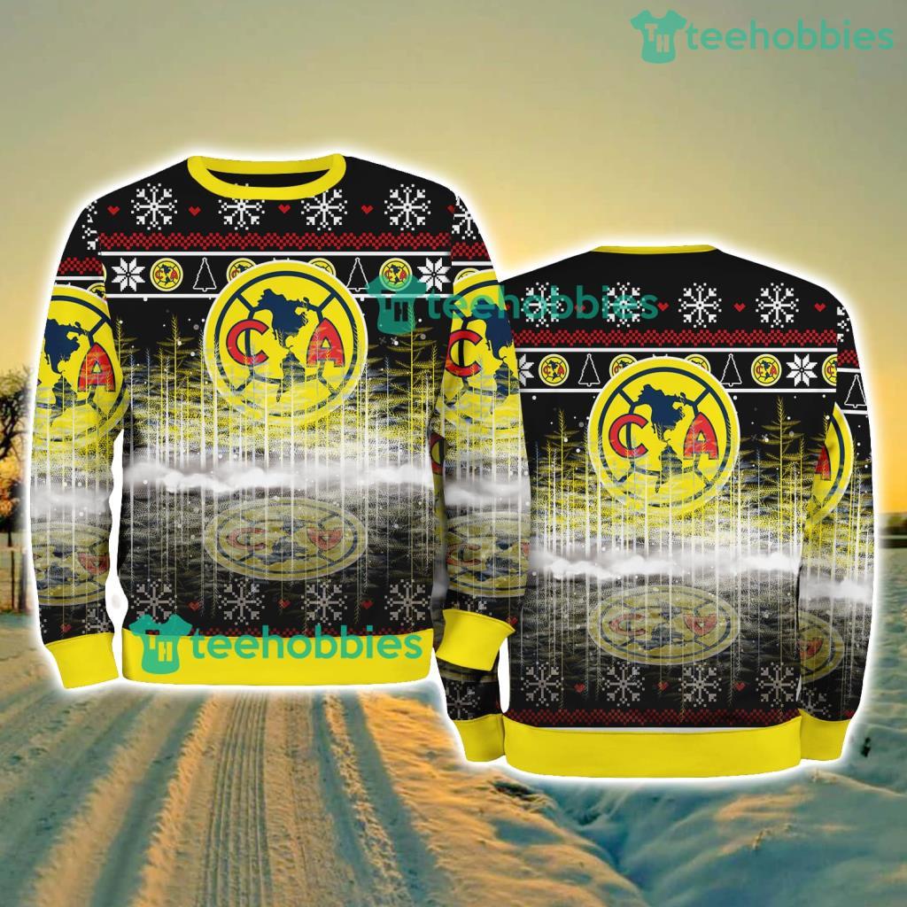 Club America Pine Christmas Ugly Sweater New Style Best Gift For Fans