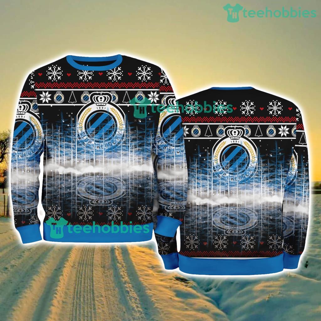 Club Brugge KV Pine Christmas Ugly Sweater New Style Best Gift For Fans