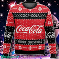 Cocacola Drinks Ugly Sweater Gift For Men And Women