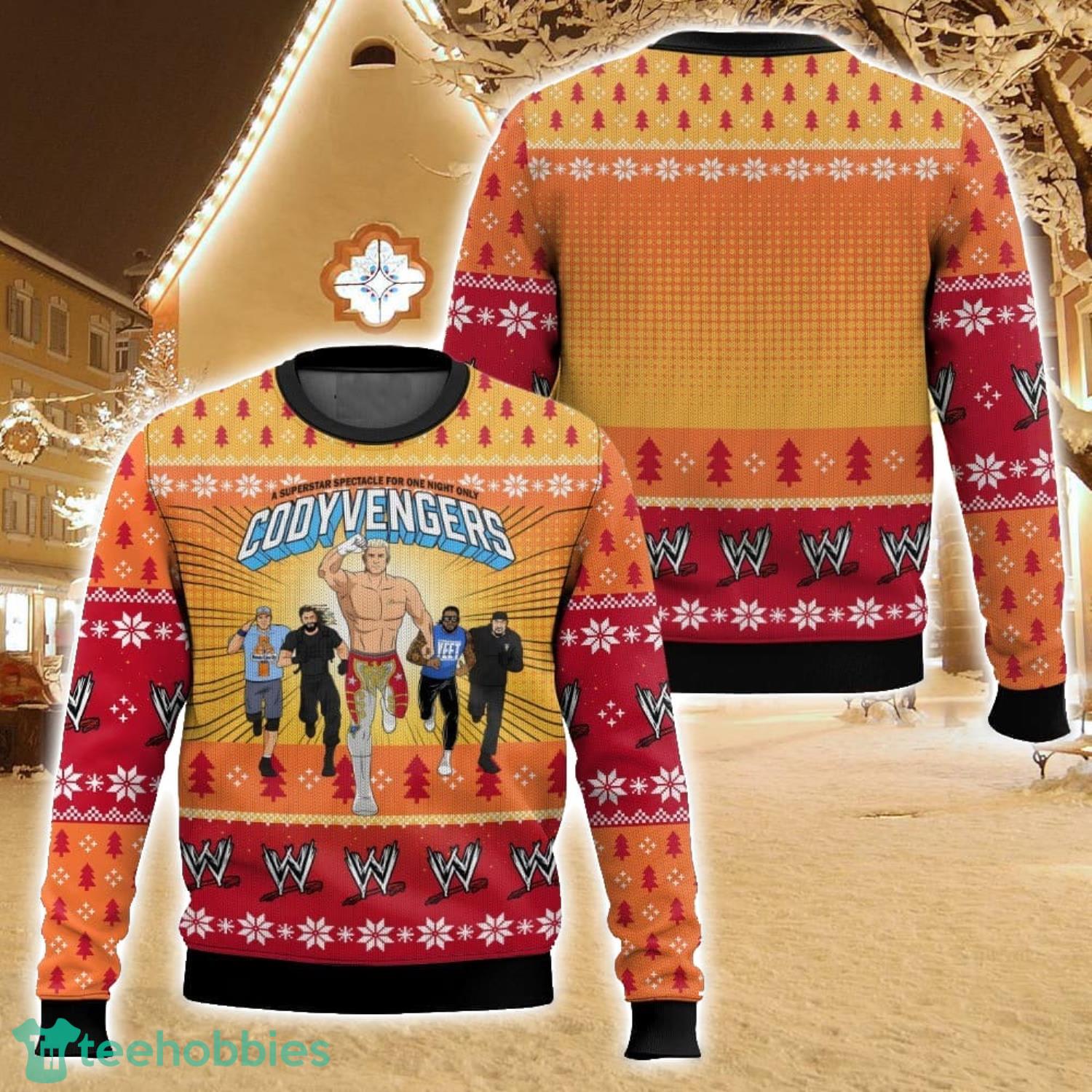 Cody Avengers Cody Rhodes Ugly Christmas Sweater Holiday Sweater Christmas Gift For Family