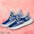 Colomiers Rugby Blue And White Reze Shoes Sneaker Style Gift