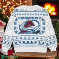 Colorado Avalanche NHL Ugly Christmas Sweater Team Holiday Christmas Gift