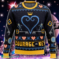 Courage Is The Key Kingdom Hearts Ugly Christmas Sweater Gift For Men And Women