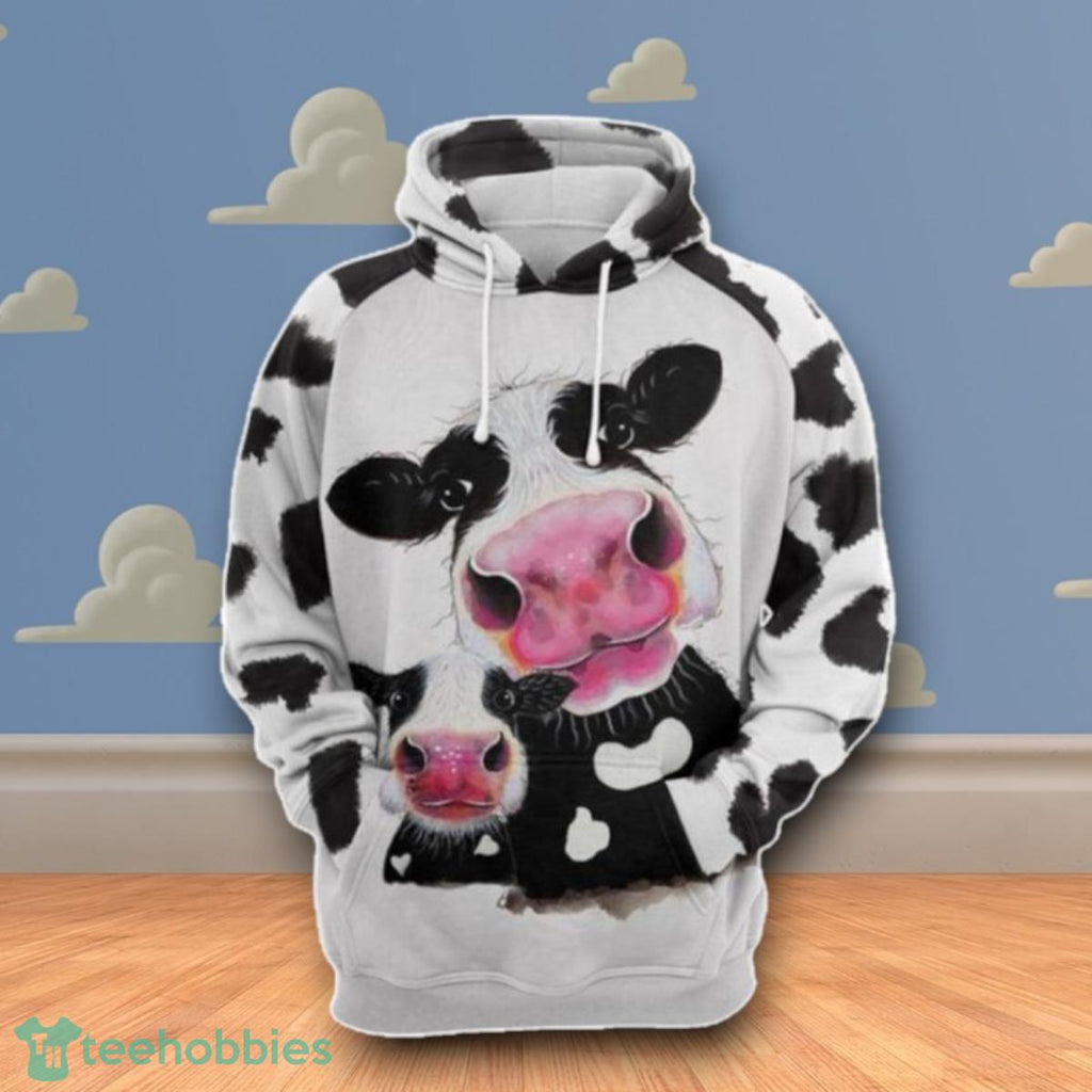 Cow Lovely 3D Hoodie Impressive Gift
