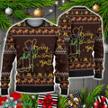 Cowboy Boots Merry Christmas Y’all Ugly Sweater Christmas Holiday Gift