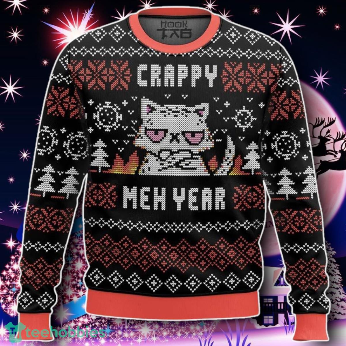 CRAPPY MEH YEAR Ugly Sweater Gift For Men And Women