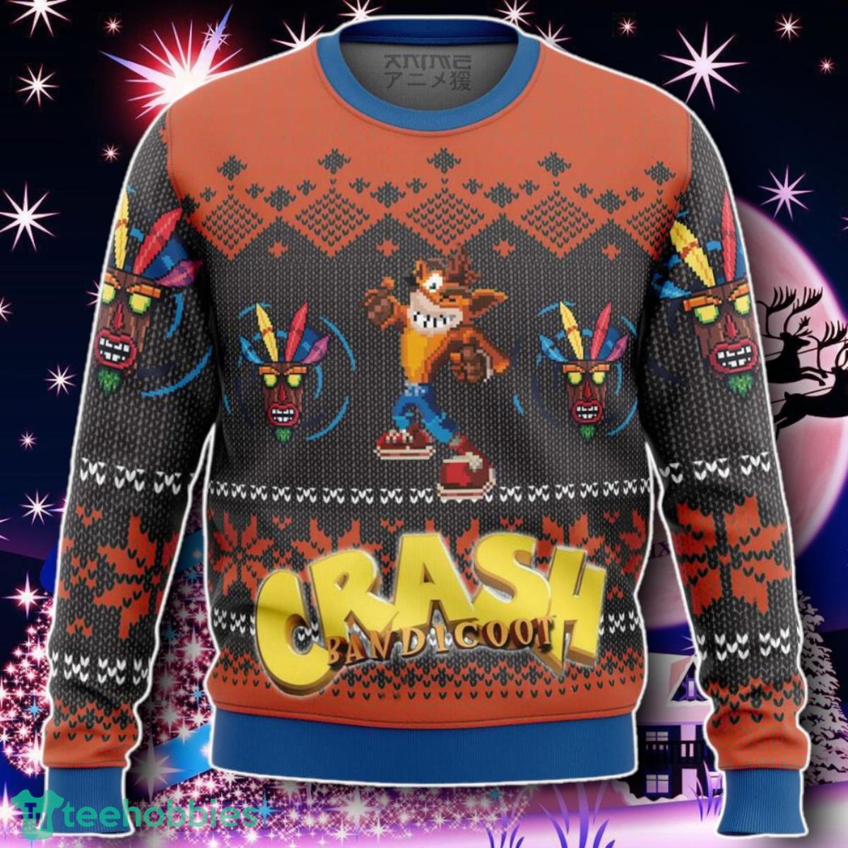 Crash Bandicoot Alt Ugly Christmas Sweater Gift For Men And Women