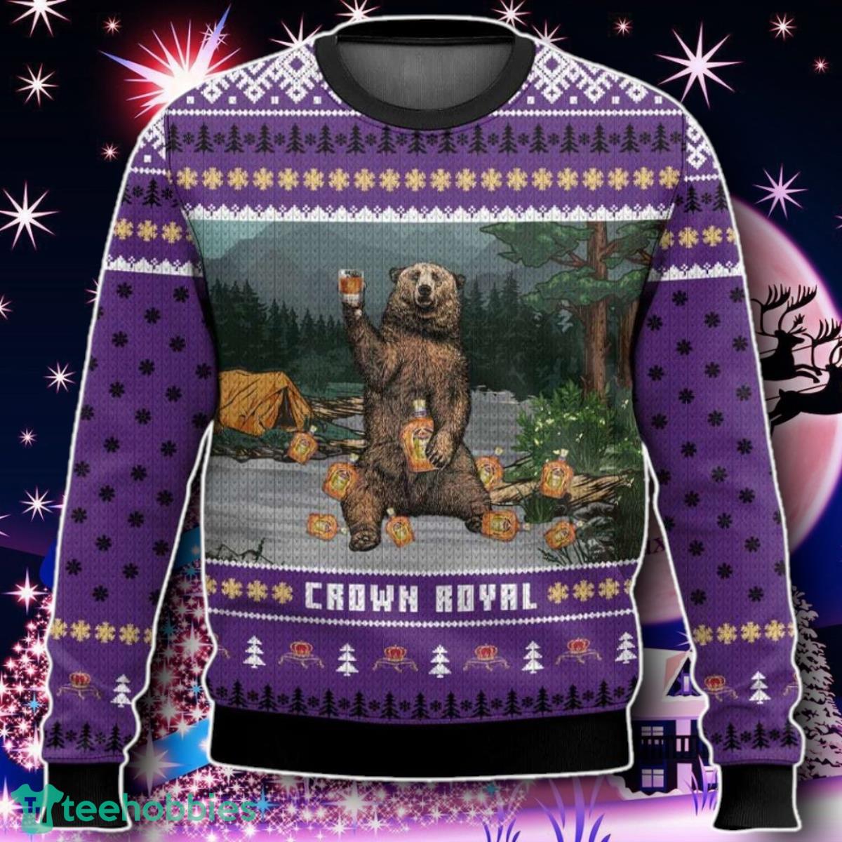 Crown Royal Bear Ugly Sweater Gift For Men And Women