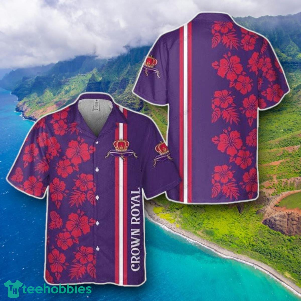 Crown Royal Hawaiian Shirt Style Gift For Men Women