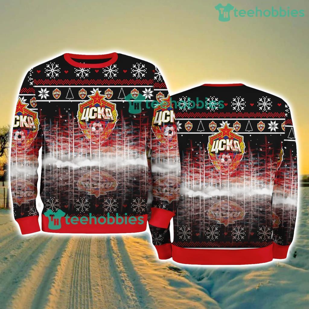 CSKA Moscow Pine Christmas Ugly Sweater New Style Best Gift For Fans