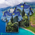 Cthulhu Starry Night Hawaiian Shirt Style Gift For Men And Women