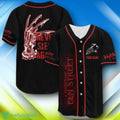 Custom Name Freddy Krueger Nightmare On Elm Street Halloween Baseball Jersey Style Gift
