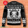 Custom Name Jack Daniel’s Titties Funny Ugly Christmas Sweater 3D Design For Men Women