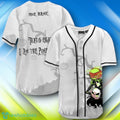 Custom Name Jack Skellington That’s Right Halloween Baseball Jersey Style Gift