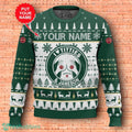 Custom Name Jameson Titties Funny Ugly Christmas Sweater 3D Design For Men Women