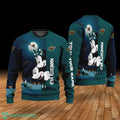 Custom Name Minnesota Wild Cartoon Mouse Couple Christmas 3D Sweater