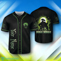 Custom Name Nightmare Before Christmas Oogie Boogie Halloween Baseball Jersey Style Gift