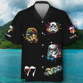Custom Name Stormtrooper Helmet Colorful Hawaiian Shirt Impressive Gift