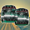 Dallas Stars Logo Brand Pine Tree Christmas Pattern Christmas Ugly Sweater