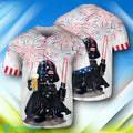 Darth Vader Independence Day Halloween Baseball Jersey Style Gift