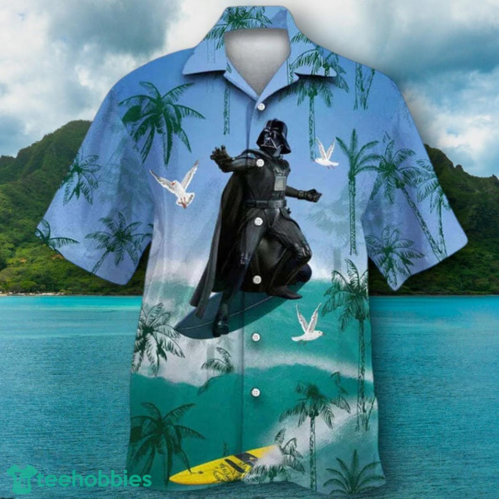 Darth Vader Surfing Hawaiian Shirt Impressive Gift