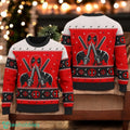Deadpool Ugly Christmas Sweater Deadpool Superhero Ugly Christmas Sweater