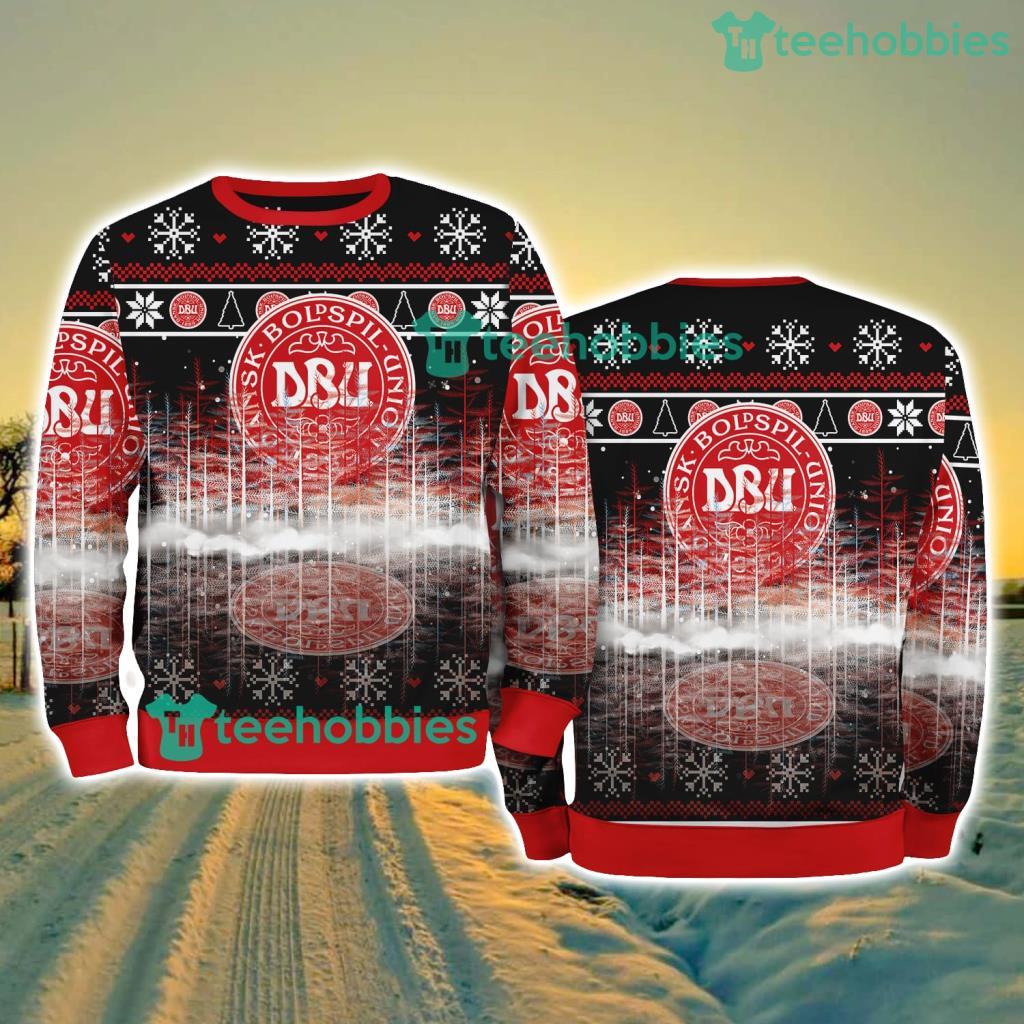 Denmark National Football Pine Christmas Ugly Sweater New Style Best Gift For Fans