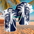 Detroit Tigers Mlb Aloha Tropical Hawaiian Shirt For Men And Women Custom Name