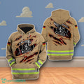 Dh German Firefighter 3D Hoodie Impressive Gift