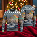 Dhc-2 Beaver Dehavilland Alaska Forestry American Airlines Christmas House Under The Rainbow Ugly Sweater For You