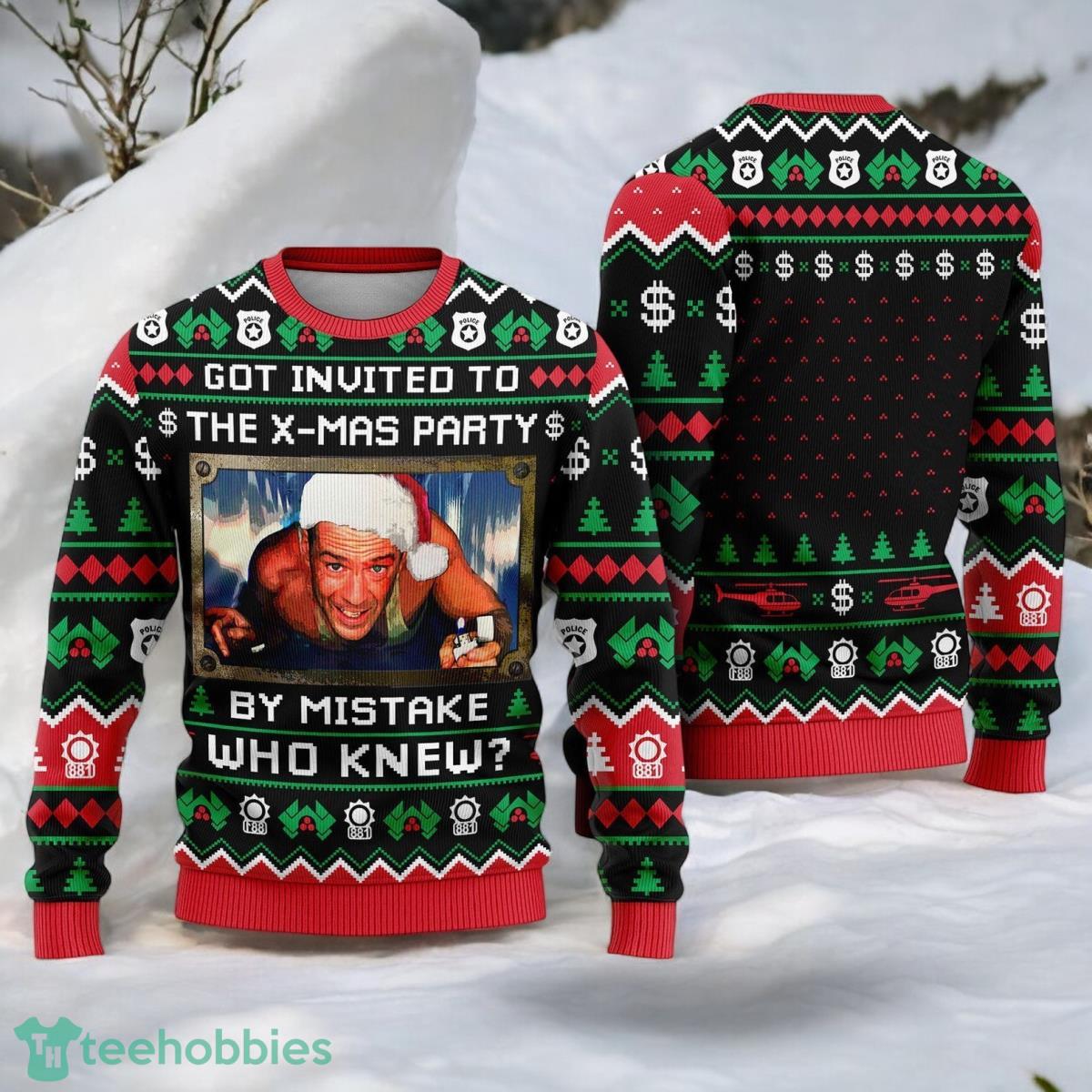 Die Hard Ugly Sweatshirt John McClane Christmas 3D Ugly Sweater For Men And Women