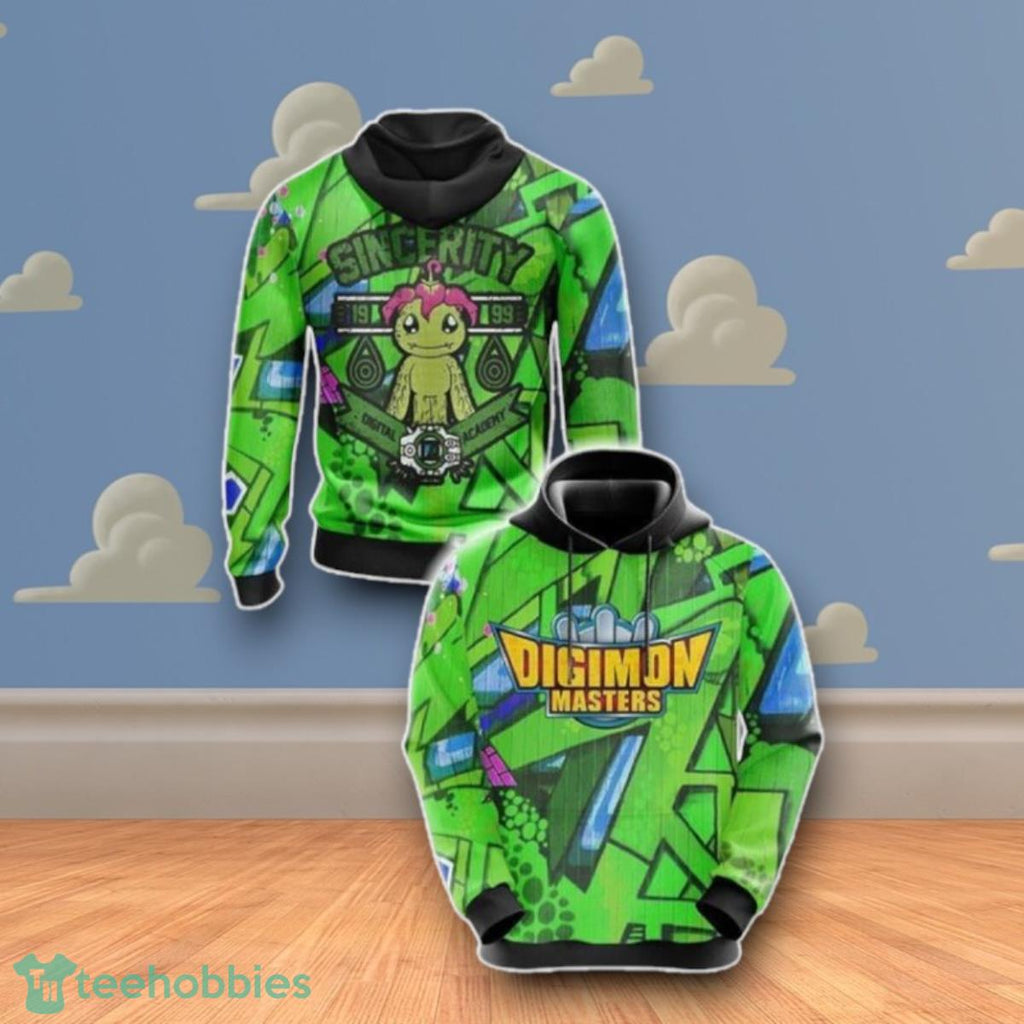 Digimon Master Sincerity 3D Hoodie Impressive Gift