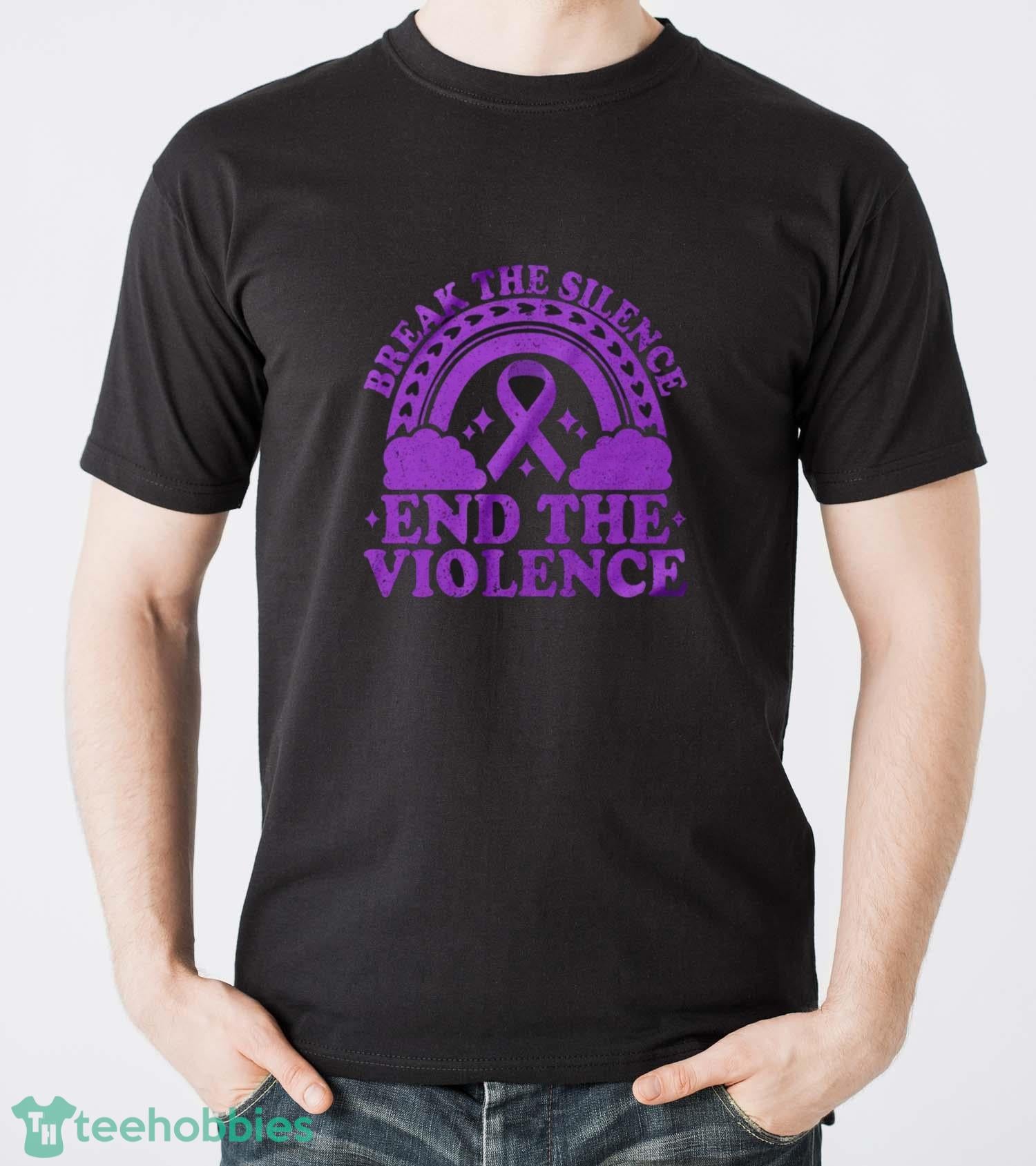 Domestic Violence Awareness Shirt, Purple Ribbon Shirt