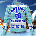 Dreidel Champ Funny Ugly Christmas 3D Sweater Special Gift