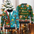 Electrician Christmas Ugly Sweater Electrician Xmas Holiday Electrician Tool Christmas Xmas Holiday Sweater
