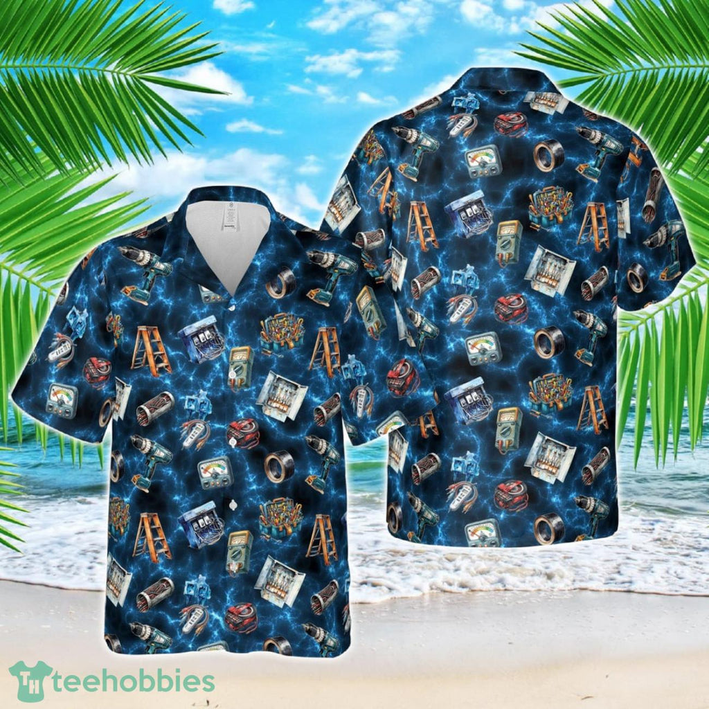 Electrician Tools and Equipments Hawaiian Shirt