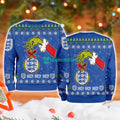 England National Football Grinch Hand Ugly Christmas Sweater 3D