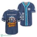 Fans Busch Light Halloween Drinking Buddies 3D Jersey Gift Fans