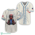Fans Personalized Michelob Ultra Time with Deadpool Baseball Jersey Gift Fans