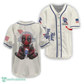 Fans Personalized Pabst Blue Ribbon Time with Deadpool Baseball Jersey Gift Fans