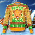 Feast Mode Dank Ugly Christmas 3D Sweater Special Gift