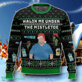 Fiance Big Ed Halik Me Under The Mistletoe Ugly Sweater Special Gift