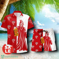 Fireball Cinnamon Whisky Death Halloween Combo Hawaiian Shirt & Shorts For Men Women