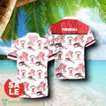 Fireball Cinnamon Whisky Summer Beach Combo Hawaiian Shirt & Shorts For Men Women