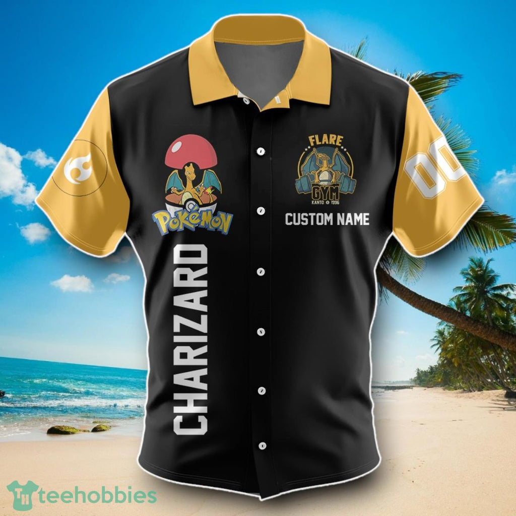 FLARE GYM CUSTOM Name And Number Hawaiian Shirt Impressive Gift