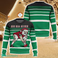 Football Santa, Christmas Ugly Christmas Sweater Holiday Sweater Christmas Gift For Family